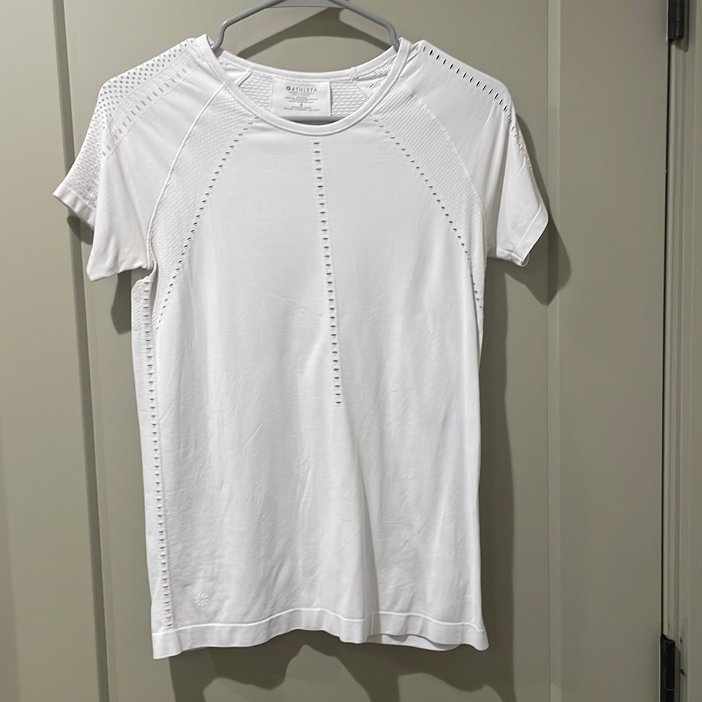 ATHLETA white workout top